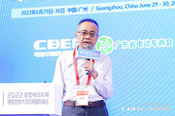 億緯鋰能鄭為工：圓柱電池，輕型電動車的優(yōu)選解決方案