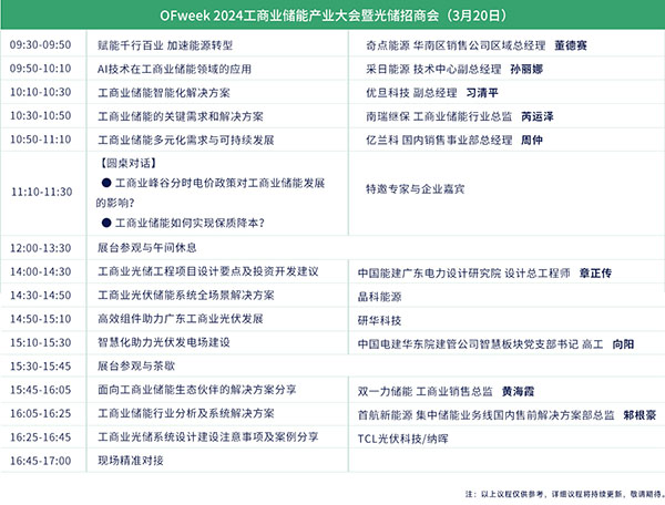 開放報名倒計時！3月19-20日OFweek 2024新能源產業協同發展大會即將召開